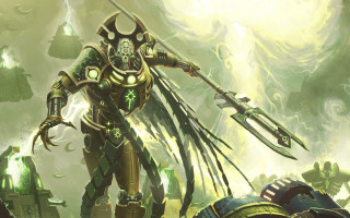 Warhammer sword giant green creature - donato giancola free wallpaper