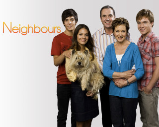 Group people dog lap man - a poster free wallpaper