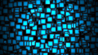 Blue background squares pattern design 2 - different size free wallpaper
