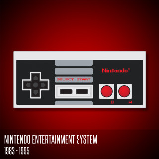 Nintendo entertainment system red background - video game free wallpaper