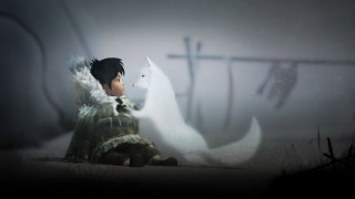 Boy sitting field ghost cross - a boy free wallpaper