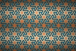 Brown background blue orange pattern - a diagonal design free wallpaper