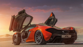 Nice car doors open sunset - nice looking car free wallpaper