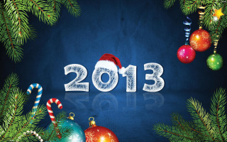 Christmas card santa hat ornaments - else alfelt free wallpaper