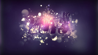 Blurry photo word 2013 bokeh - vfx free wallpaper