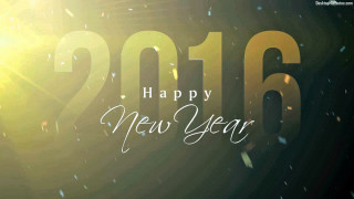 Happy new year gold white - a gold free wallpaper