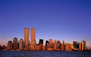 City skyline sunset architecture bridge - frances jetter free wallpaper