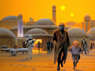 Man child star wars scene - scene free wallpaper