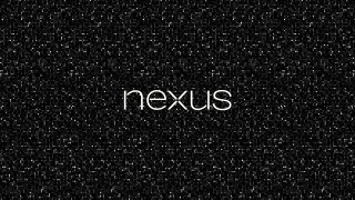 Black background white dots nexis - a mosaic free wallpaper