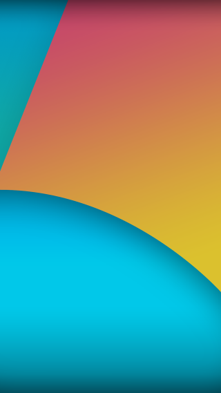 Colorful curved corner bauhaus geometric - geometric abstract art free wallpaper