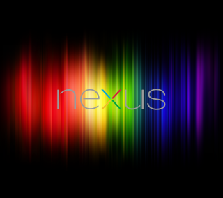 Colorful background nexus white letters - background free wallpaper