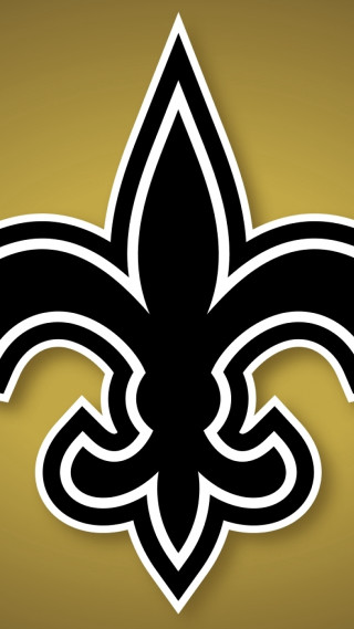 Saints gold fleurdelis davearredondo solo - a gold background free wallpaper