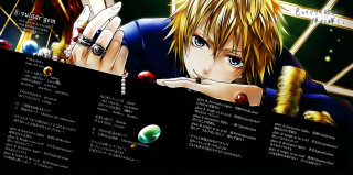 Anime character ring list clock - a ring free wallpaper