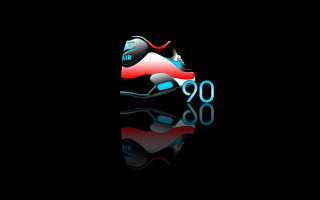 Shoes reflection dark room black - a reflection free wallpaper