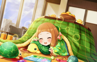 Girl turtle laptop bed blanket - bed free wallpaper