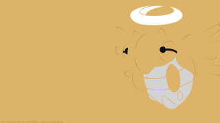 Cartoon face halo light illustration - head free wallpaper
