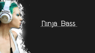 Woman green hair headphones black - anna and elena balbusso free wallpaper