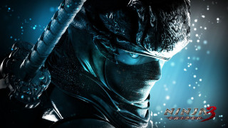 Ninja sword armor glowing blue - a sword free wallpaper for desktop