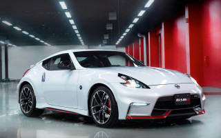 White sports car garage red 14 - red wall free wallpaper