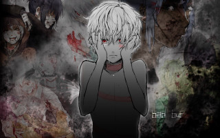 Blood covered faces dark background - their face free wallpaper