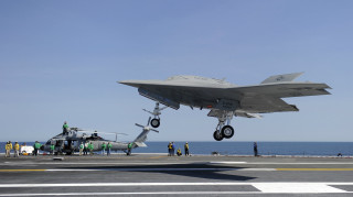 Fighter jet taking off aircraft - cybernetic free wallpaper