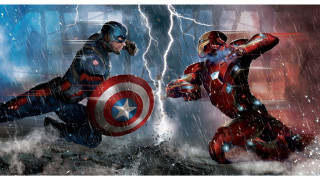 Superheroes fighting rain lightning man - a man in a suit holding free wallpaper