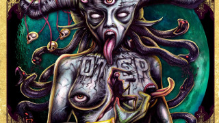 Woman tongue demon snake chest - lovecraftian free wallpaper