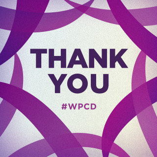 Thank you card purple swirl - purple free wallpaper