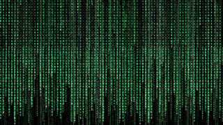Green numbers black line computer - many free wallpaper