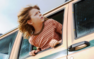 Young girl car window hair - adam rex free wallpaper