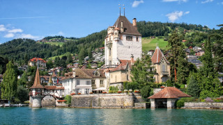 Castle hill lake boat town - gaudy free wallpaper