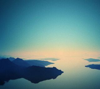 Water mountains skyline view landscape - mountain free wallpaper