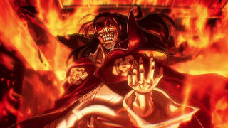 Demonic demon redcape skull fire - a demonic demon free wallpaper