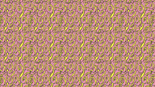 Pink yellow background small yellow - op art free wallpaper