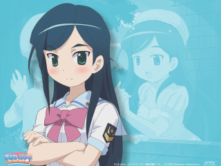 Girl uniform arms crossed sailor - a character portrait free wallpaper