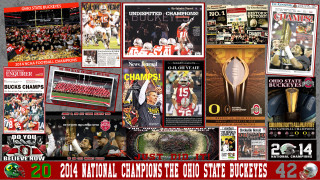 Sports magazines collage trophy background - international typographic style free wallpaper for desktop