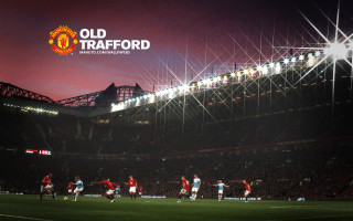 Soccer game night stadium players - a stadium free wallpaper
