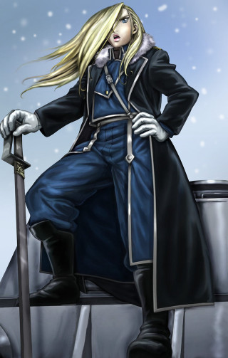 Woman long coat sword hand - andor basch free wallpaper