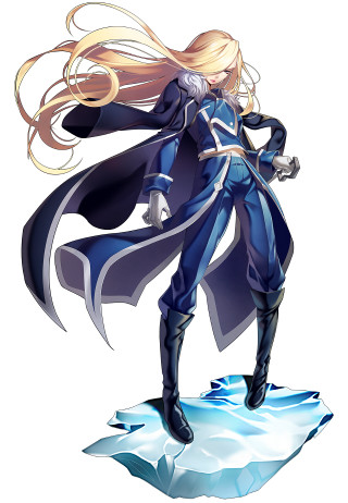 Woman blue outfit rock sword - a rock free wallpaper