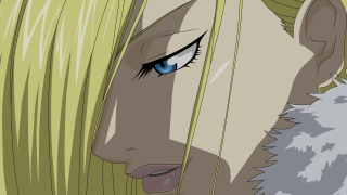Blonde woman blue eyes serious 2 - woman free wallpaper