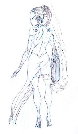 Woman purse handbag drawing art - a purse free wallpaper
