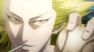 Man cigarette baseball anime blonde - a baseball free wallpaper