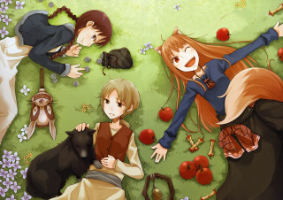 Lush field animals apples multiple - a lush green field next free wallpaper