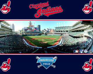 Baseball stadium large field cleveland - wallpaper free wallpaper