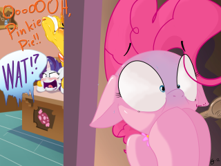 Pinkie pie standing wall sign - dom qwek free wallpaper