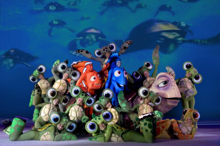 Stuffed animals table blue background - craola free wallpaper