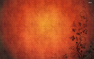 Red floral black border abstract - floral free wallpaper