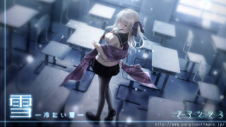 Girl classroom scarf book bag - a scarf free wallpaper