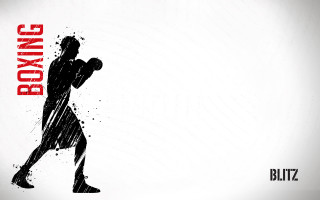 Man holding baseball bat boxing - simple free wallpaper