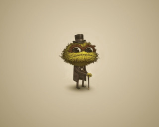 Cartoon character top hat cane 2 - a cane free wallpaper